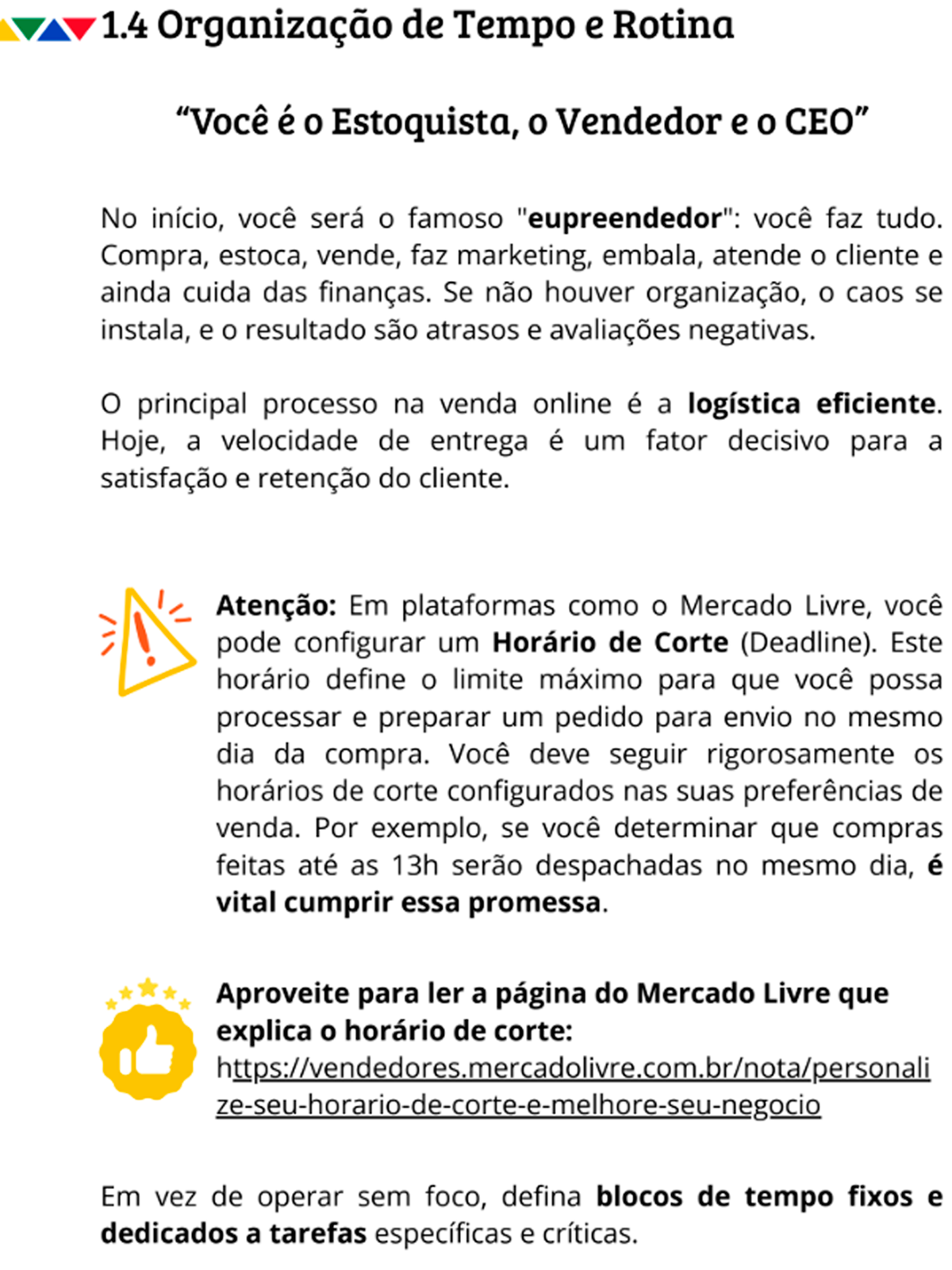 Página do eBook